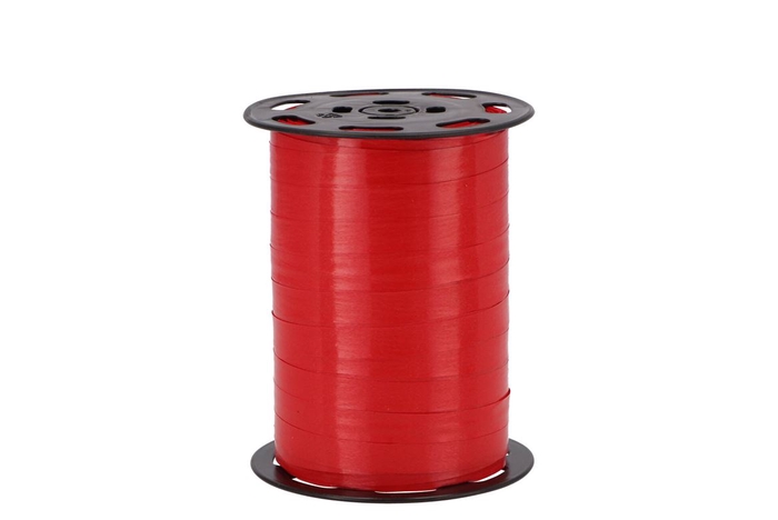 <h4>Ruban D'emballage Poly 1cm Rouge Par 250 Mètres</h4>