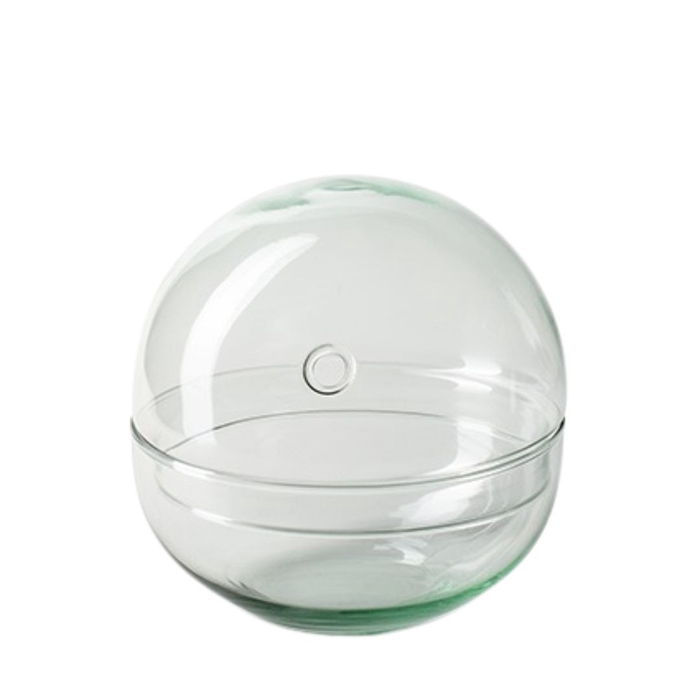 <h4>Glas Eco Stolp+schaal d15*15cm</h4>