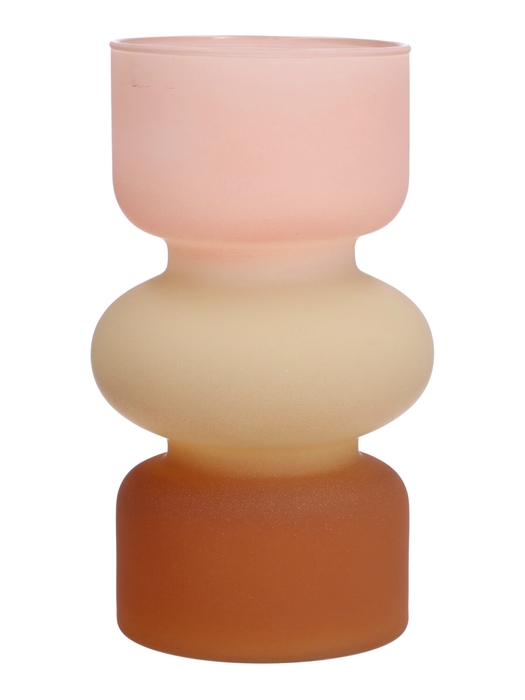 DF02-665250300 - Vase Arya d9/10.5xh18 salmon/brown matt