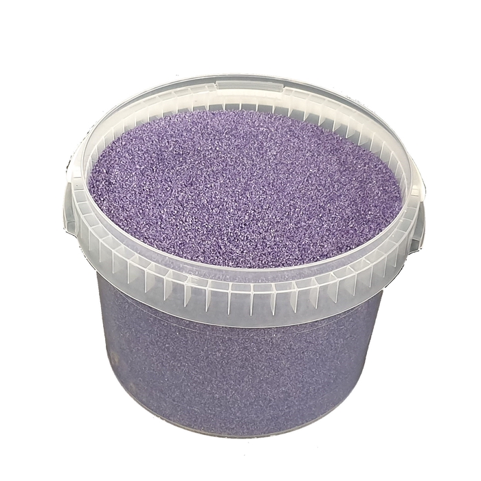 Kwarts 3 ltr bucket purple