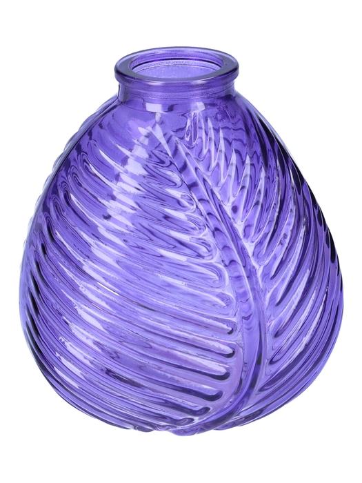 <h4>DF02-590133400 - Vase Flora d5/14xh16 dark purple</h4>