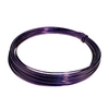Gelakt aluminiumdraad - violet 100 gram (12 meter)