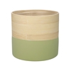 DF00-710830867 - Pot Mambu cylinder d16xh14 natural/olive