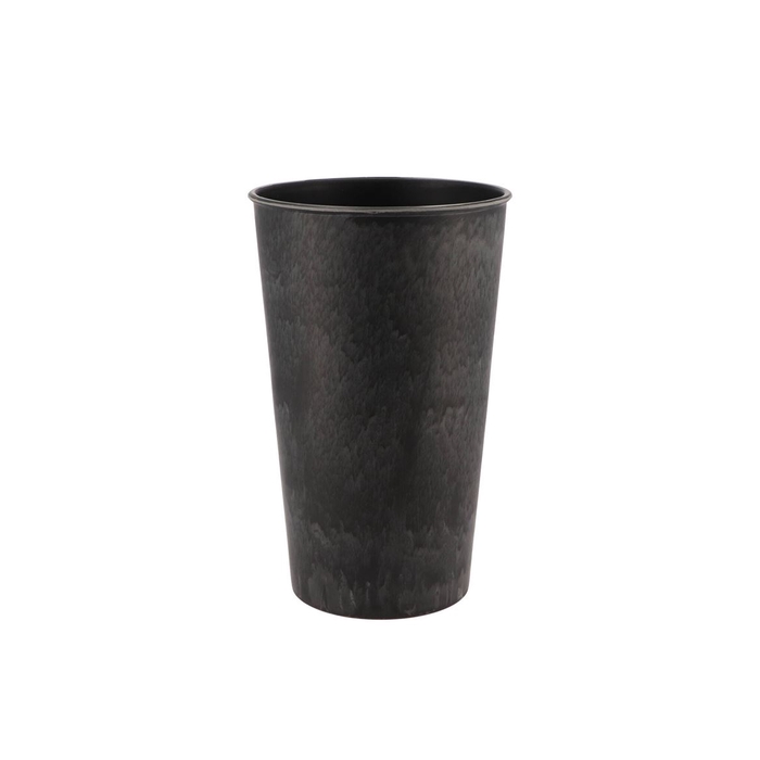 <h4>Melamine Grey Vase 18x28cm</h4>