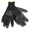 Glove PU-Flex black - size 9