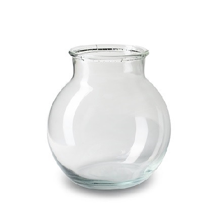 Glass Ball vase Jeremy d20*20cm
