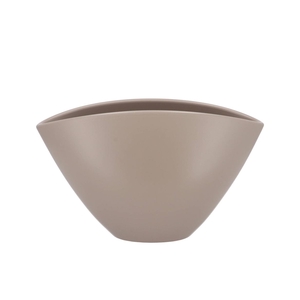 Ceramic Orchid Pot Stone Grey 28x17cm