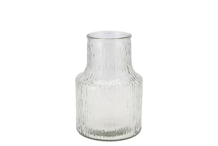 Bicolore Vase Clear Ass P/1 14x20cm Nm