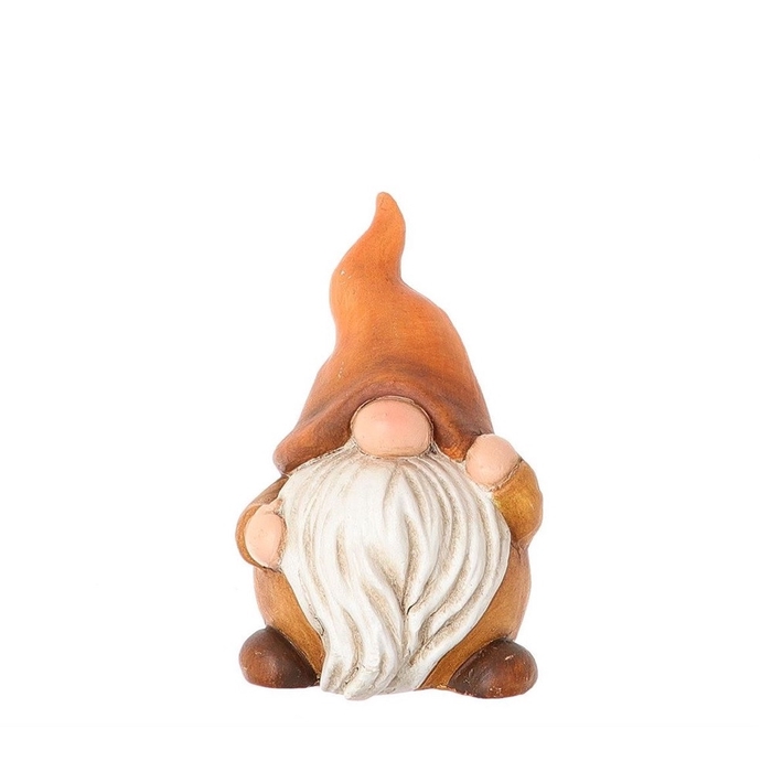 Autumn Deco gnome d10*15.5cm