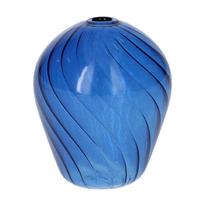 DF02-665293000 - Bottle Swirl d1.5/7.5xh9 blue