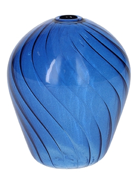 DF02-665293000 - Bottle Swirl d1.5/7.5xh9 blue