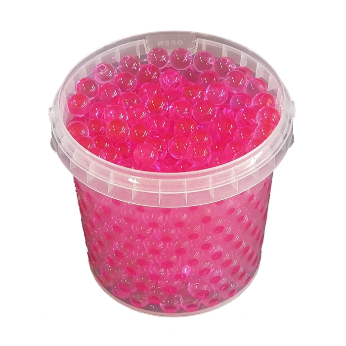 <h4>Gel pearls 1 ltr bucket Pink</h4>