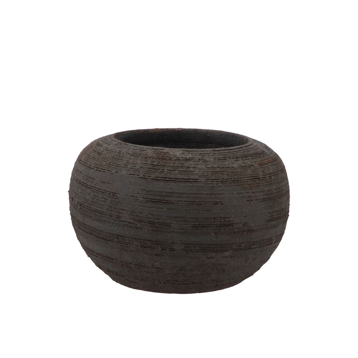 <h4>Batu Grey Orchid Bowl 20x13cm</h4>
