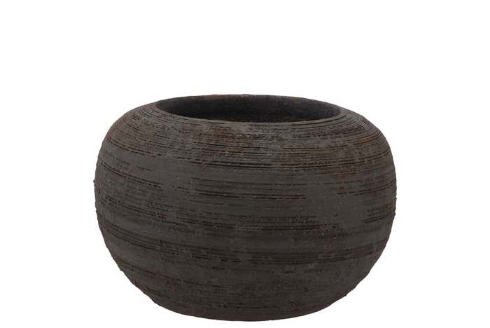 Batu Grey Orchid Bowl 20x13cm