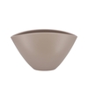 Ceramic Orchid Pot Stone Grey 28x17cm