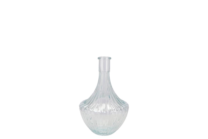 <h4>Dayah Transparent Glass Vase 17x24cm</h4>