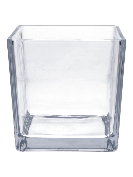 <h4>DF01-665220600 - Pot square Maddey 14x14x14 clear</h4>