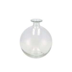 Dry Glass Clear Bottle Bol 13x15cm