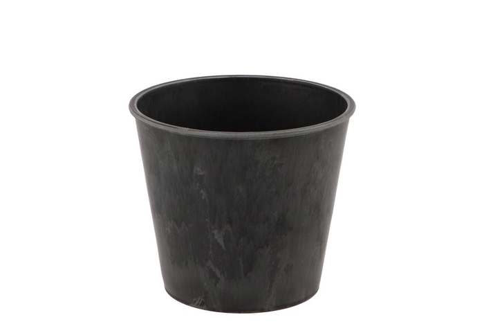 <h4>Melamine Grey Pot 14x10x13cm</h4>