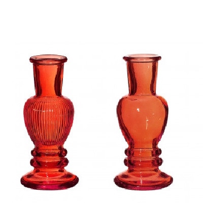 <h4>Glass Candle vase d05.5*12cm ass.</h4>
