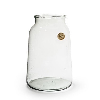 Glass Eco vase Eddy d16/24*35cm