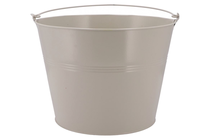 <h4>Zinc Basic Grey Bucket 27x20cm</h4>