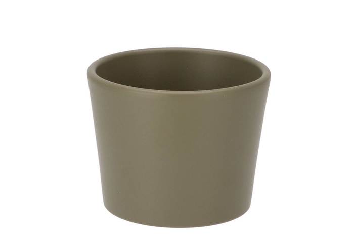 Ceramic Pot Capers Green 11cm