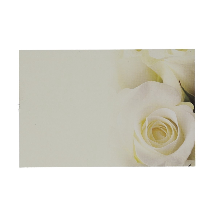 <h4>Labels Cards 9*6cm x50 Rose Cream</h4>