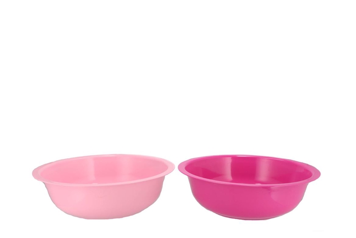 Zinc Basic Fuchsia/pink Bowl 30x9cm