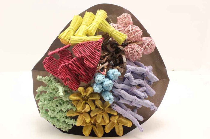 Bouquet mix 40stems per bq mixed colours pastel