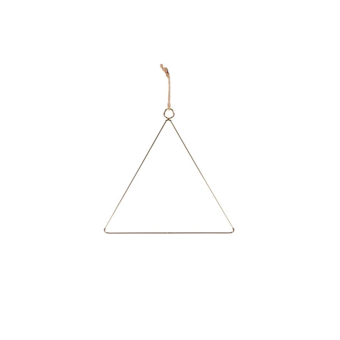 <h4>Triangle 20cm metal small SB gold</h4>