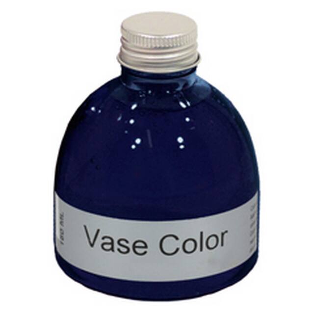 Vase colour 150ml donker blauw (flesje) FLEURPLUS