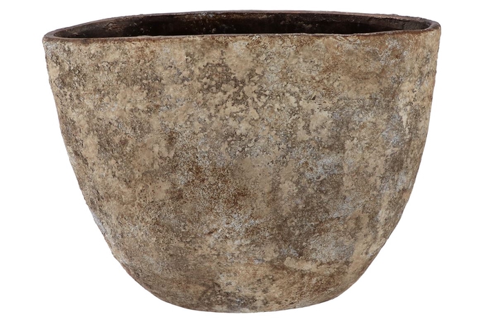 Batu Sand Oval Bowl 37x15x18cm