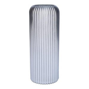 DF02-664553000 - Vase Nora d7.2/10xh25 silver metallic