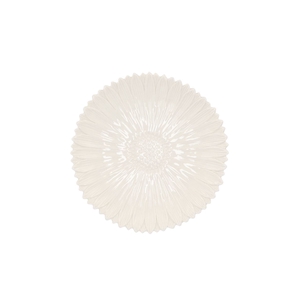 Bloom Daisy Plate White 24x24x4cm