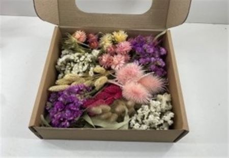 Box DIY Dried Flowers