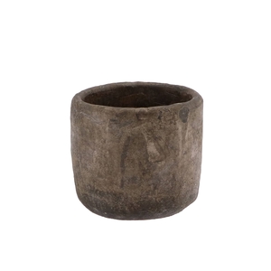 Iron Stone Gris Pot 12x11cm