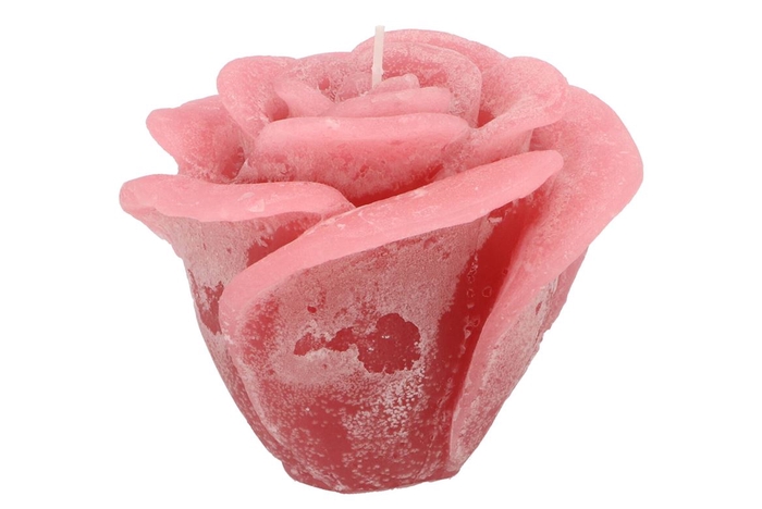 <h4>Candle Roos Blush Pink 14x12cm</h4>