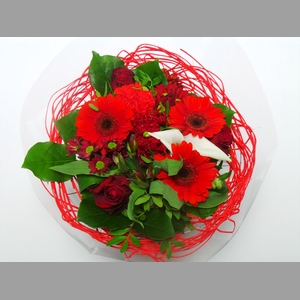 Bouquet Sisal Large Red