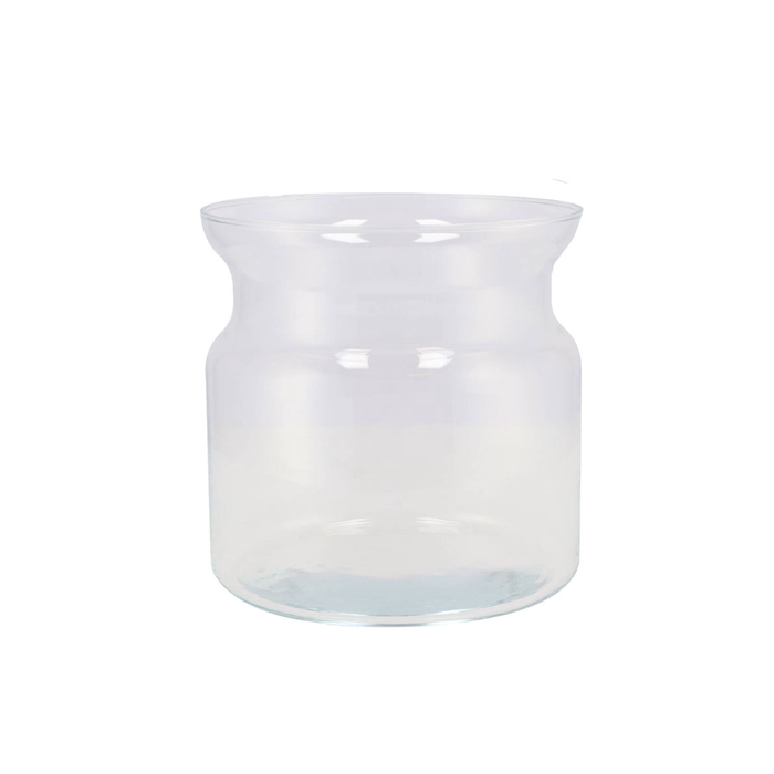 <h4>Glass Vase Milk Bottle 19x19cm</h4>