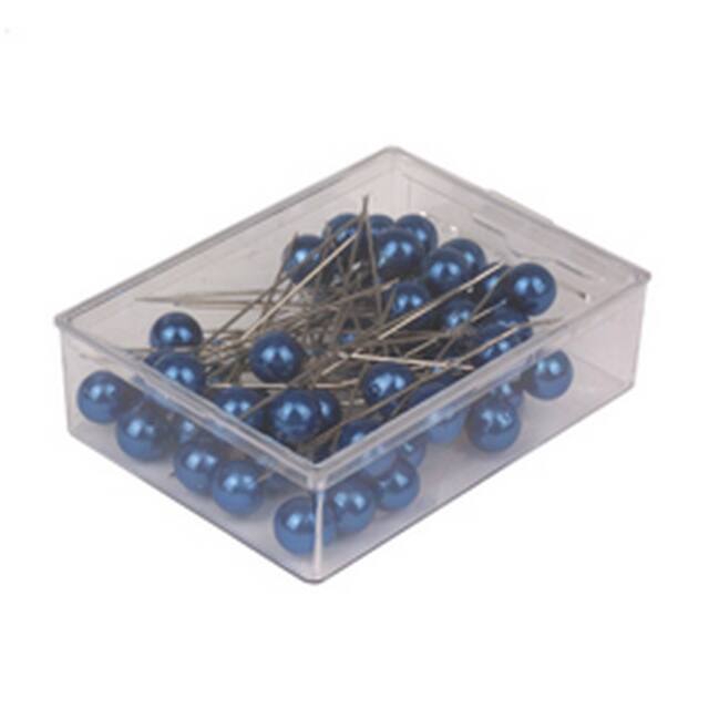 <h4>Pushpins  10mm blue - box 50 pcs.</h4>