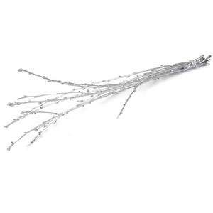 Avium branches lgt 40cm 10 stems per bunch Silver