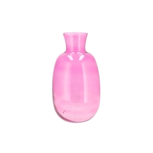 Mira Fuchsia Glass Bottle Tall 21x21x37cm