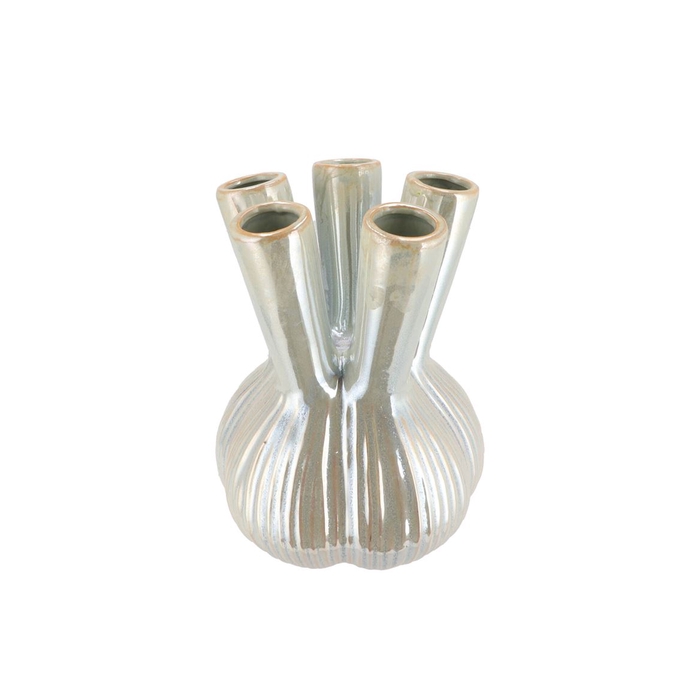 <h4>Aglio Straight Pearl Vase 19x19x25cm</h4>