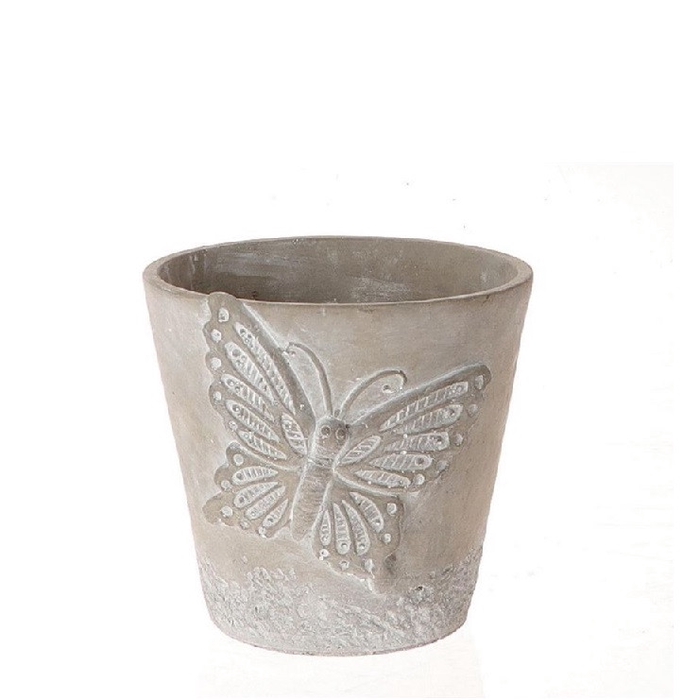 Ceramics Butterfly pot d11*11cm