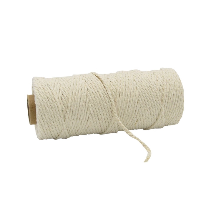 <h4>Wire Macrame Cotton Cord 3mm 100m</h4>