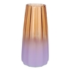 DF02-700614400 - Vase Gemma lines d6.5/10xh21 terra/lilac
