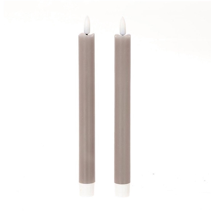 Candle LED Pencil d2*24.5cm x2 ex.AA