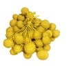 Small ball per bunch in poly Yellow