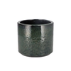 Javea Cilinder Pot Glazed Green 15x14cm